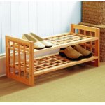 Stackable Shoe Storage Bench