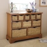 Natural Farmhouse 10 Drawer Merchants Chest