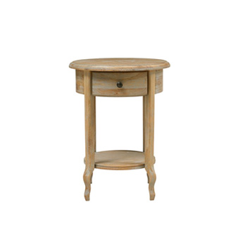 Round Bedside Table, Circular Bedside Table, Painted, Oak and Pine Bedside Tables, Bedroom Furniture