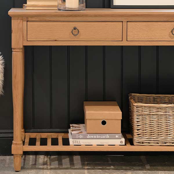 Hallway Furniture Oak, Pine & White Entry Hall Furniture The